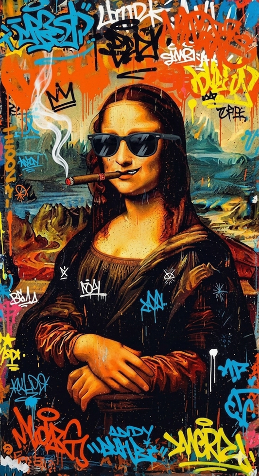 Cuadro LED Mona Lisa | Arte Moderno Premium